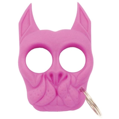 Brutus Self-Defense Keychain ABS Knuckles, Pink