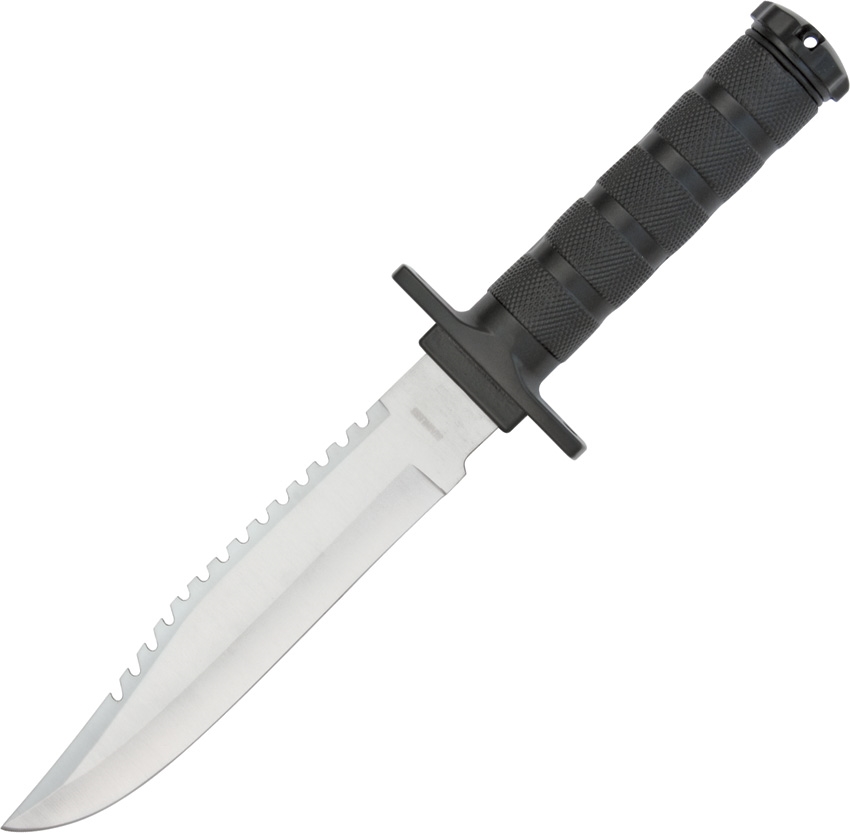 China Made CN210681BK Survival Knife, Black