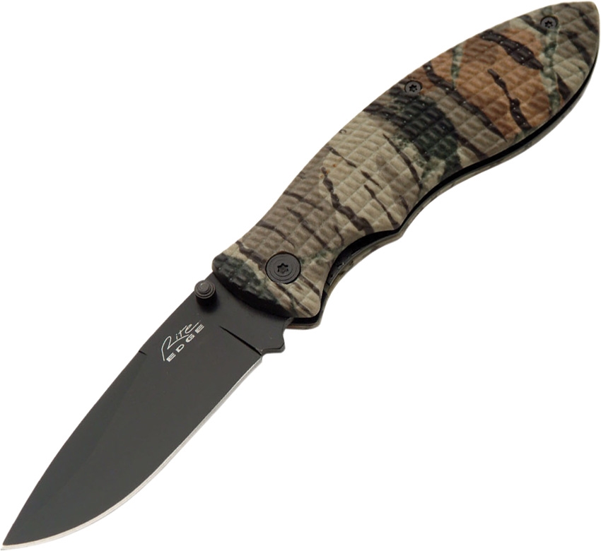 China Made CN210735 Jungle Linerlock Knife, Camo