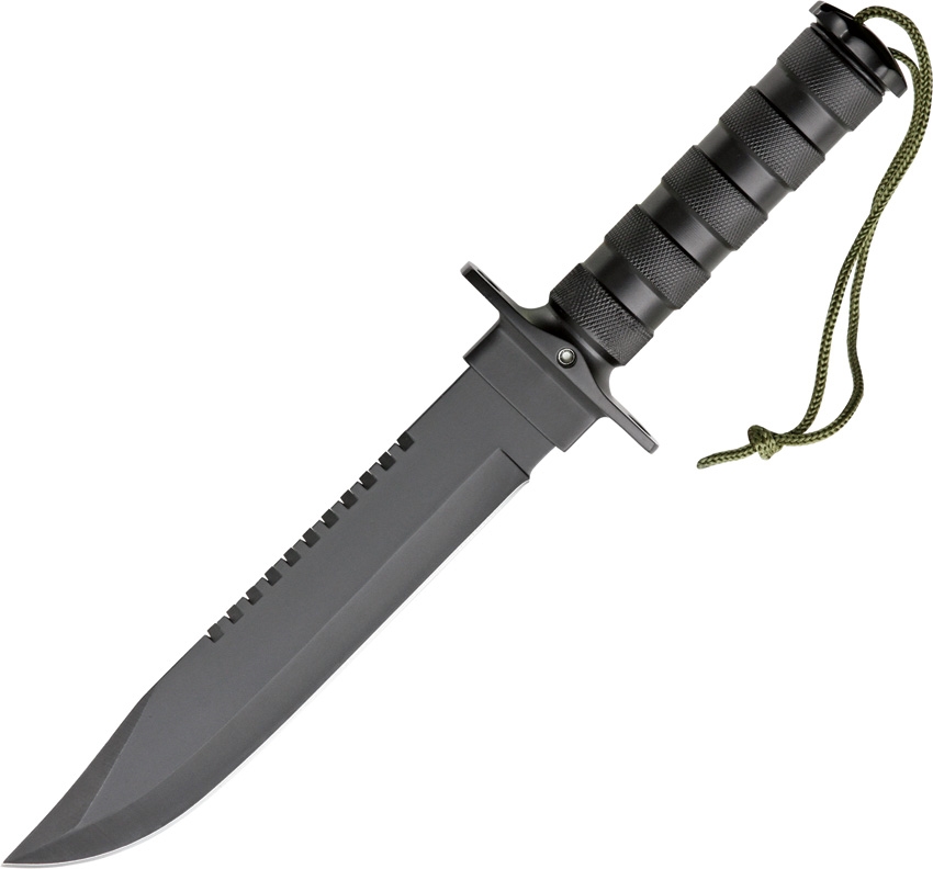 China Made CN210895BK Survival Knife, Black