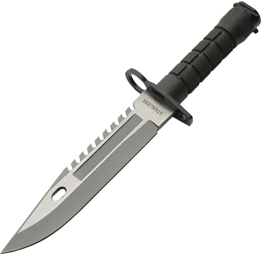 China Made CN210997 Combat Knife, Black
