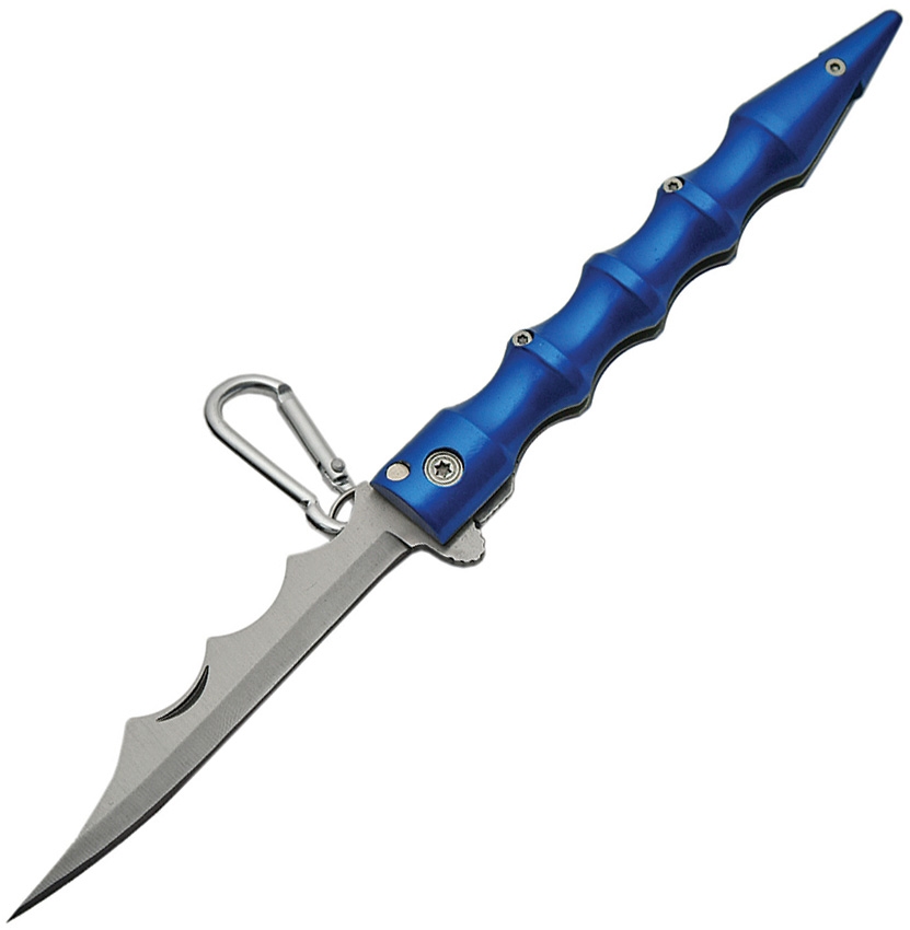 China Made CN211203BL Kubaton Linerlock Knife, Blue