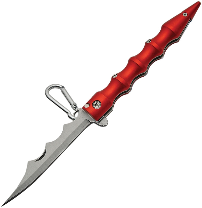 China Made CN211203RD Kubaton Linerlock Knife, Red
