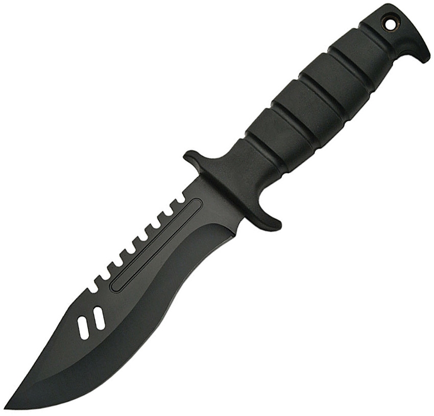China Made CN211223 Rubber Handle Drop Point Knife