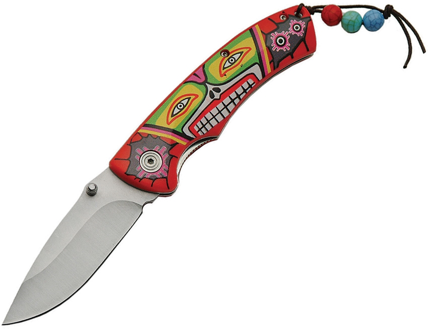 China Made CN211393 Tiki Linerlock Knife