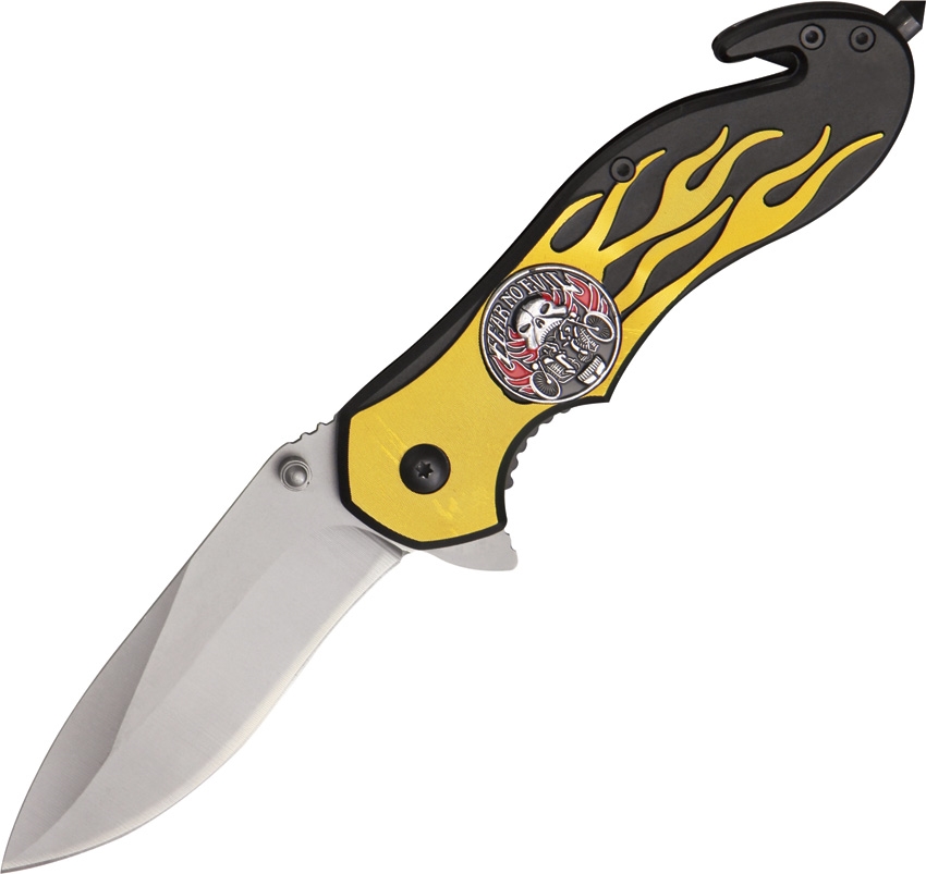 China Made CN300209GD Fast Flame Linerlock Knife