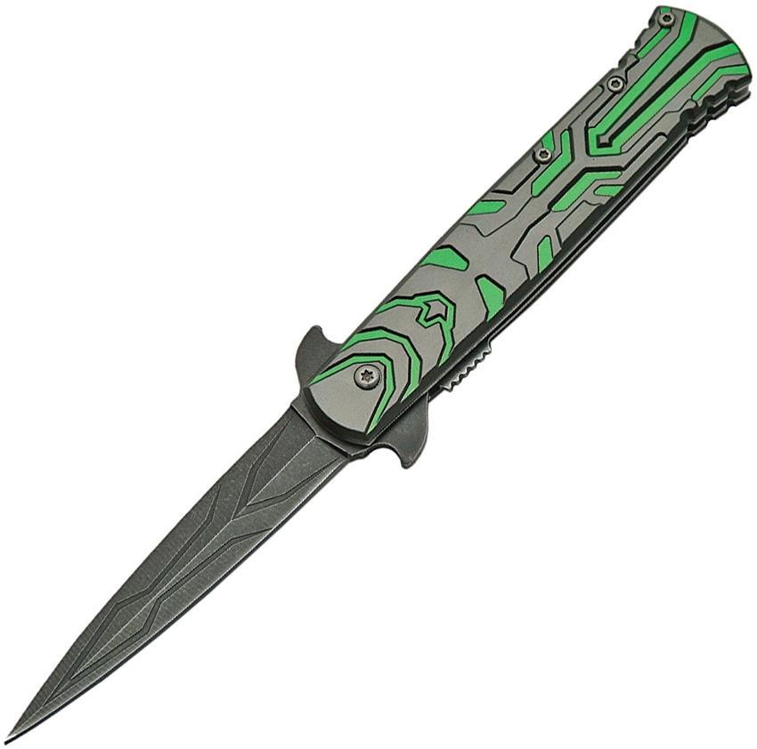 China Made CN300346GN Transform I A/O Knife, Green