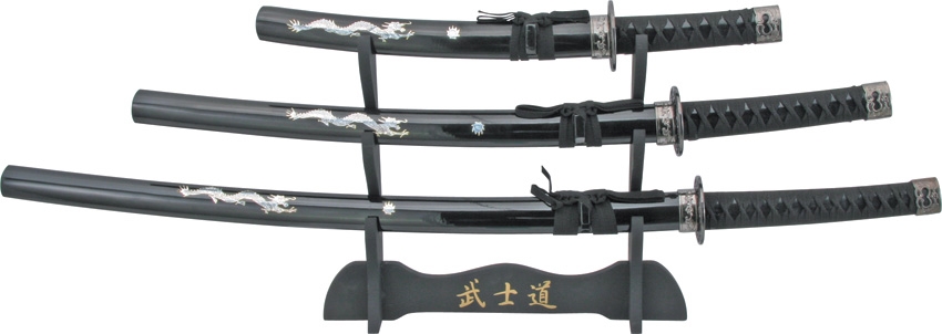 China Made CN926764 Pearl Dragon Sword Set