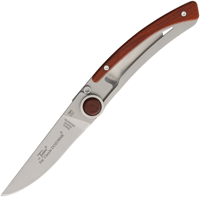 Claude Dozorme CLD19014255 Thiers Linerlock Rosewood Knife