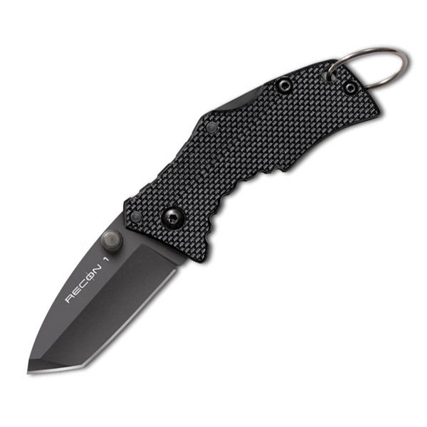 Cold Steel 27TDT Micro Recon 1, Black Grivory Handle