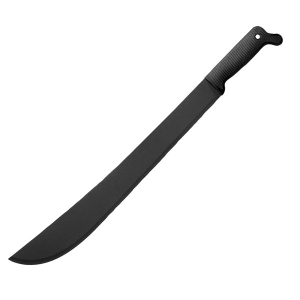 Cold Steel 97AM18 Latin Machete, Black Handle and Blade