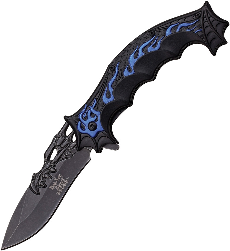 Dark Side DSA025BL Dragon Linerlock A/O Knife, Blue