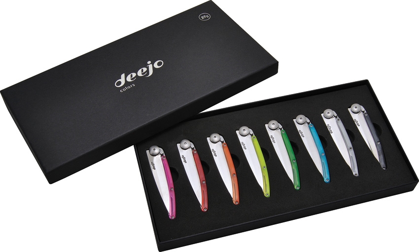 Deejo DEE001 Display Box Knife, Colors