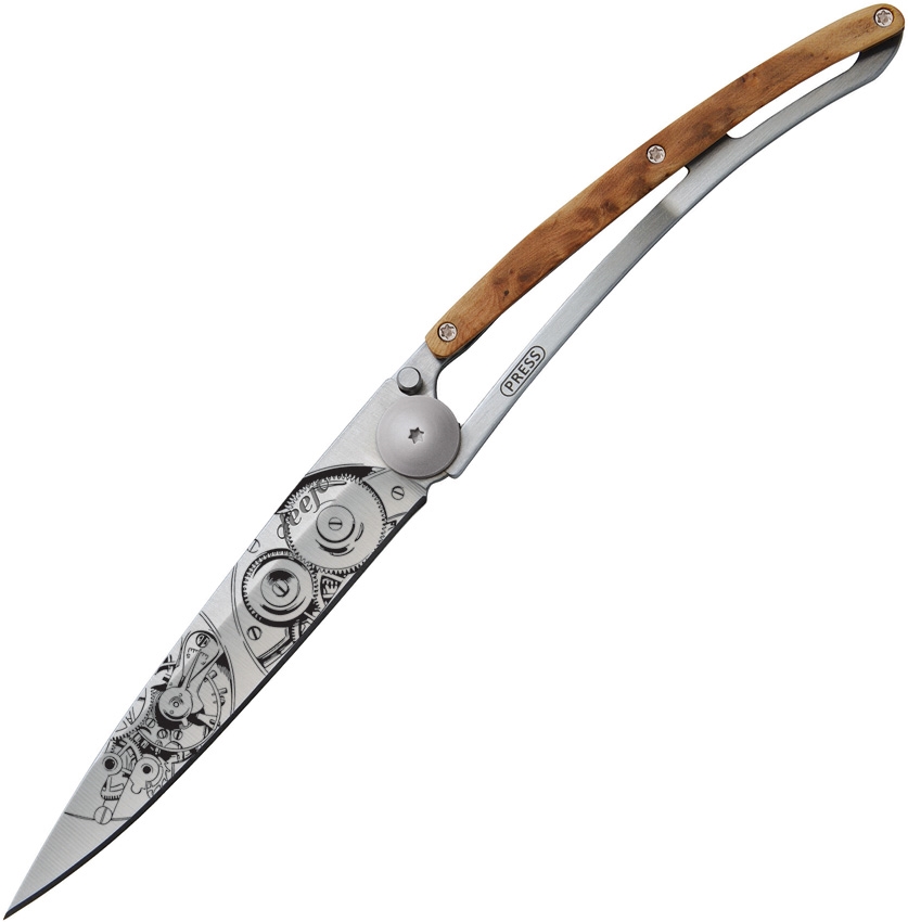 Deejo DEE1CB035 Tattoo Juniper Watch Knife