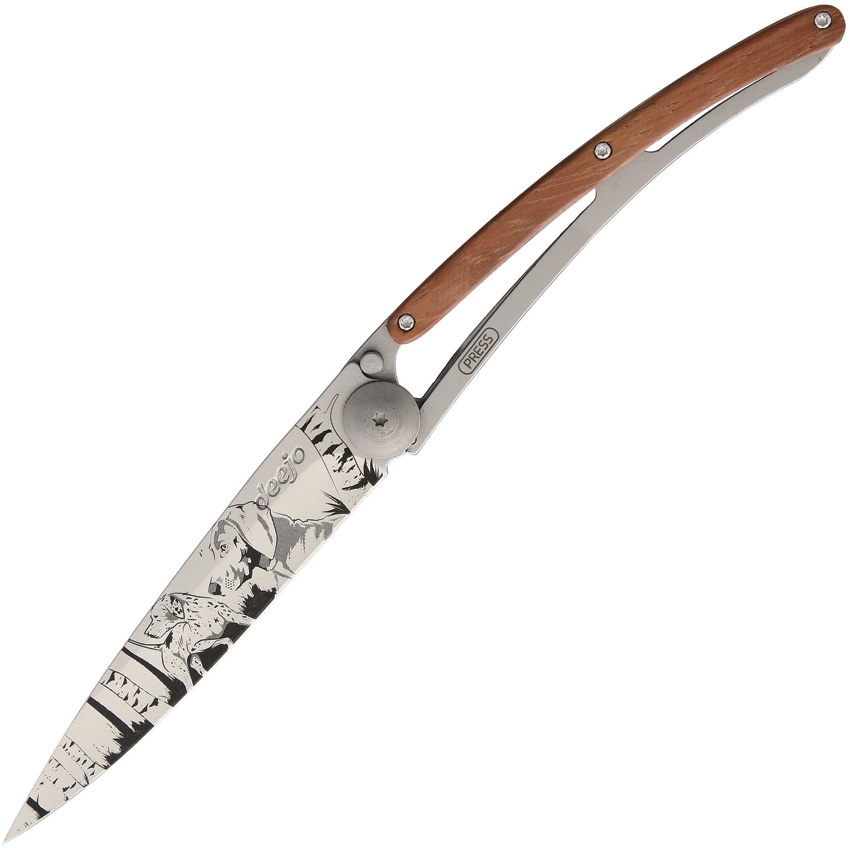 Deejo DEE1CB037 Tattoo Hunting Day Knife