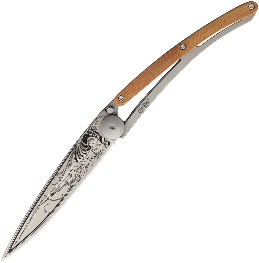 Deejo DEE1CB038 Tattoo Juniper Pheasant Knife