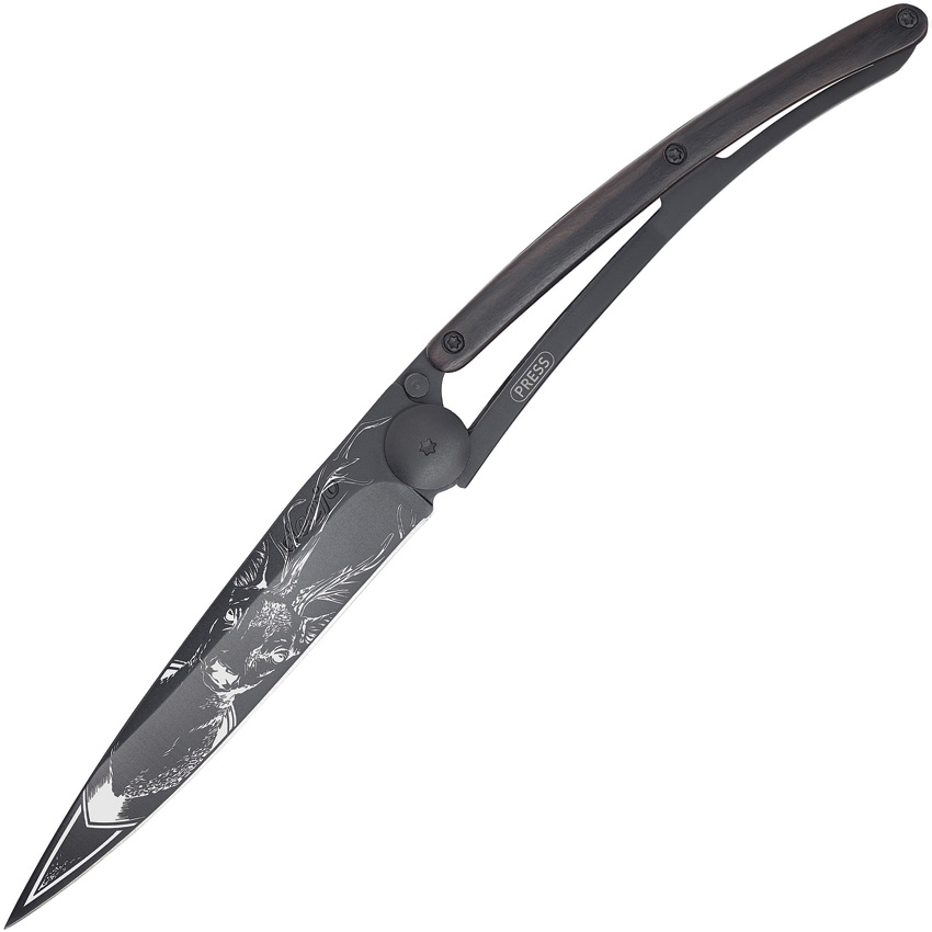 Deejo DEE1GB123 Tattoo Knife, Deer