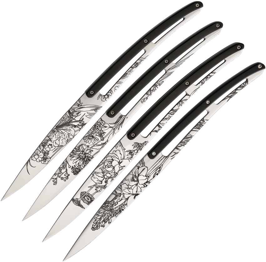 Deejo DEE4AS020 Steak Blossom Set Knives