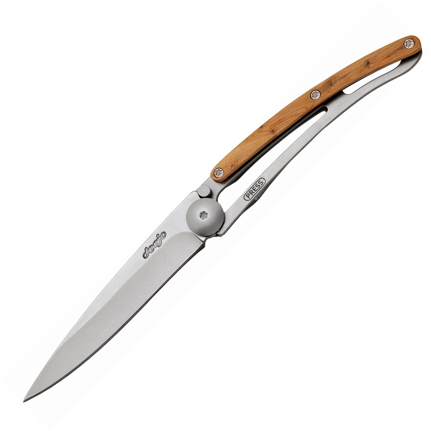 Deejo DEE9CB002 Juniper Knife, Wood