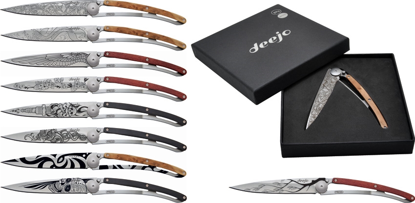 Deejo DEESET2 Tattoo Starter Set Knives