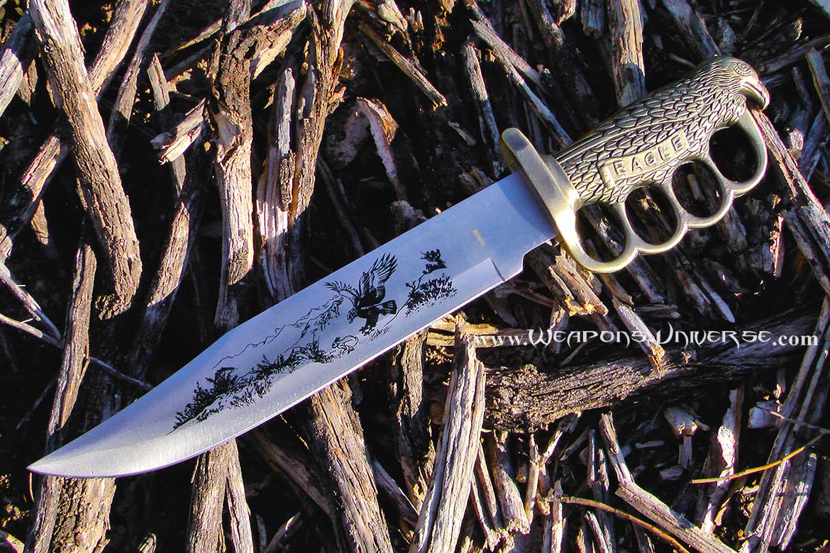 Eagle Bowie Knuckle Trench Knife