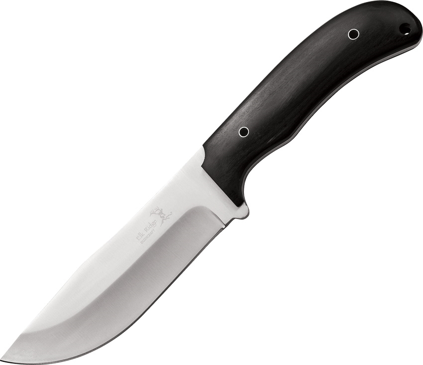 Elk Ridge ER543B Fixed Blade Knife, Black