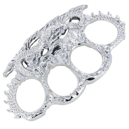 Enter the Dragon Brass Knuckles, Silver