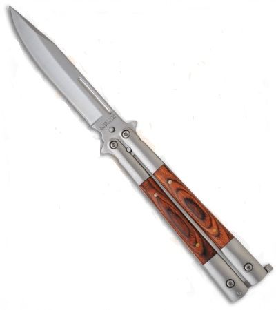 Fanning Batangas Rosewood Butterfly Knife