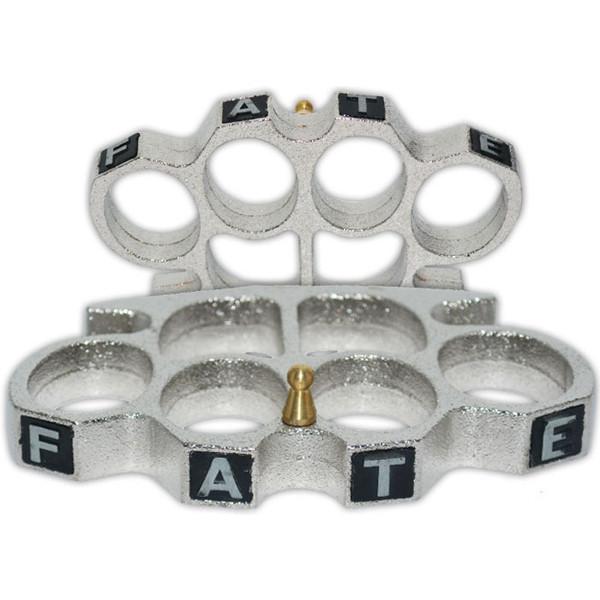 Fate Knuckles, Large, Silver