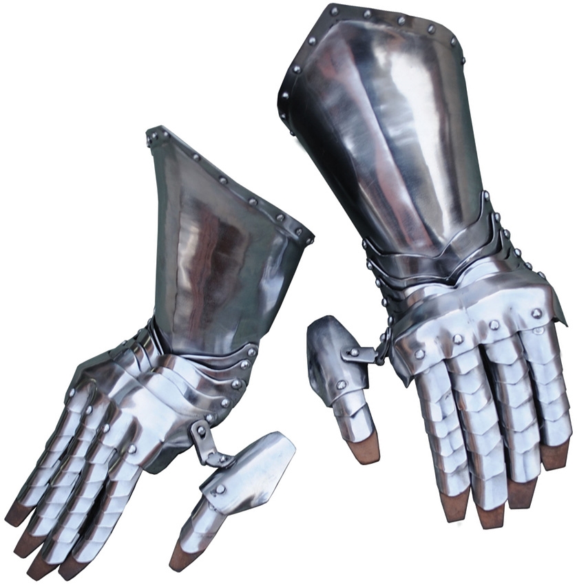 Get Dressed For Battle GB3943 Articulated Steel Gauntlets