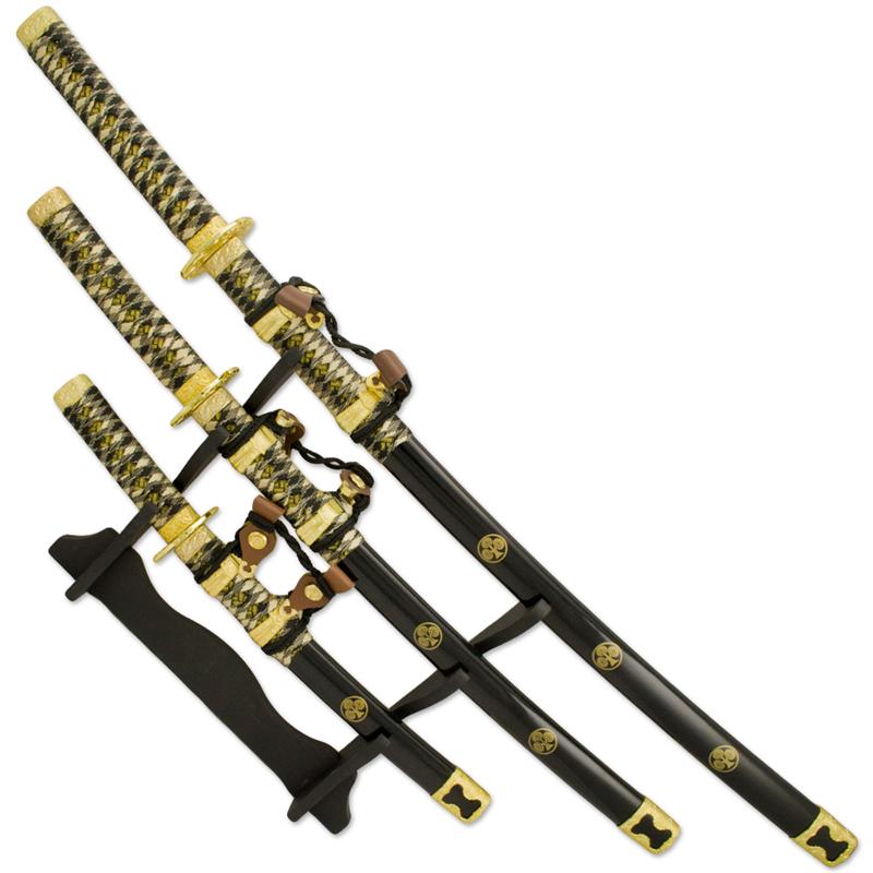Gold Rush Katana Set Samurai Sword