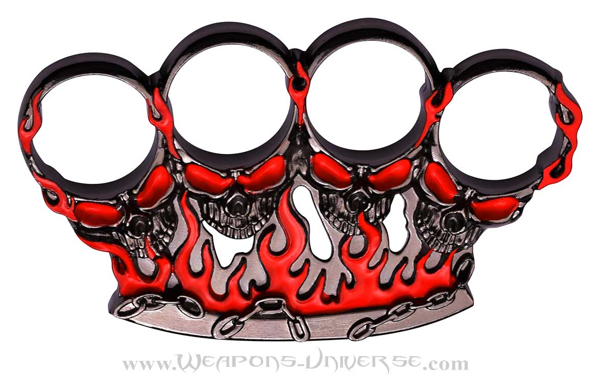 Hell Flame Knuckles, Red