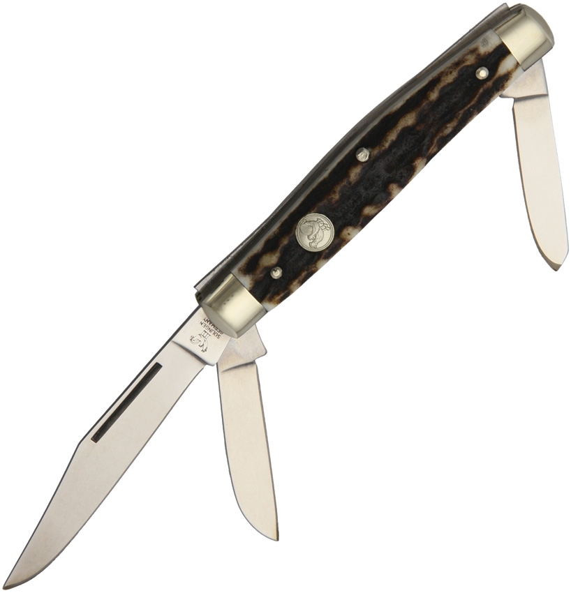 Hen and Rooster HR273DS Stockman Stag Knife