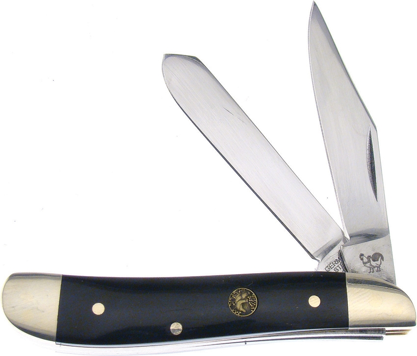 Hen and Rooster HR402CBH Peanut Buffalo Horn Knife