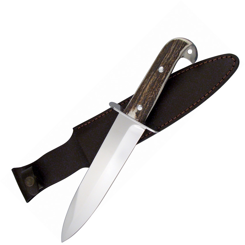 Hen and Rooster HR5032 Stag Bowie Knife