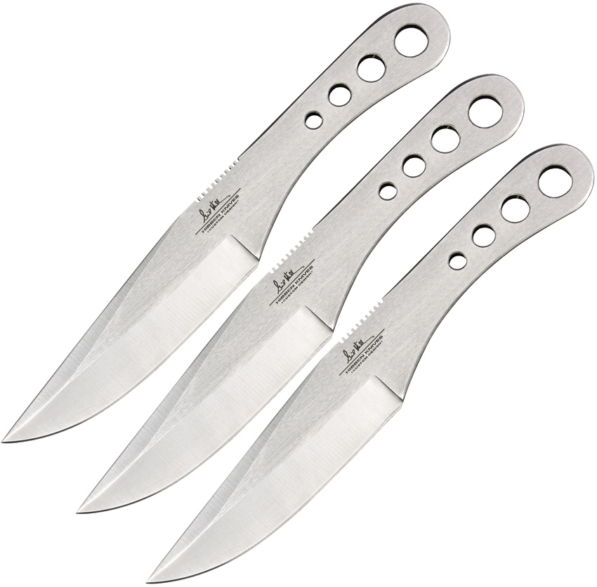 Hibben GH455C Thrower Triple Set Knife
