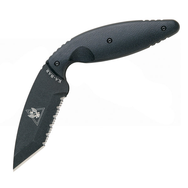KA-BAR 1485 Large TDI Knife, Zytel Handle, Tanto Point