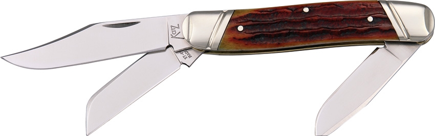 Katz KZSCLSB Stockman Clip Blade Knife