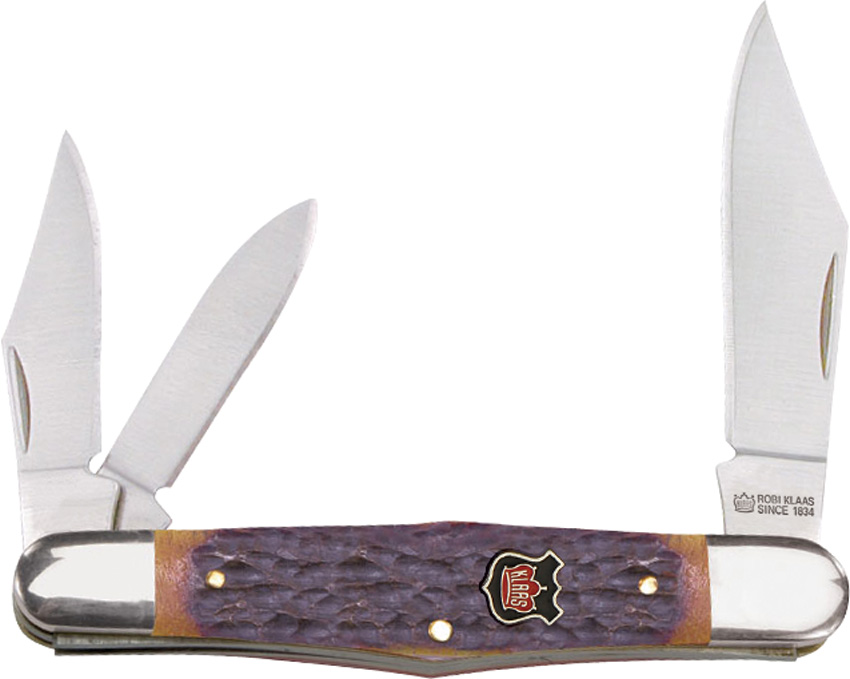 Klaas KC6313BR Fiddleback Whittler Knife