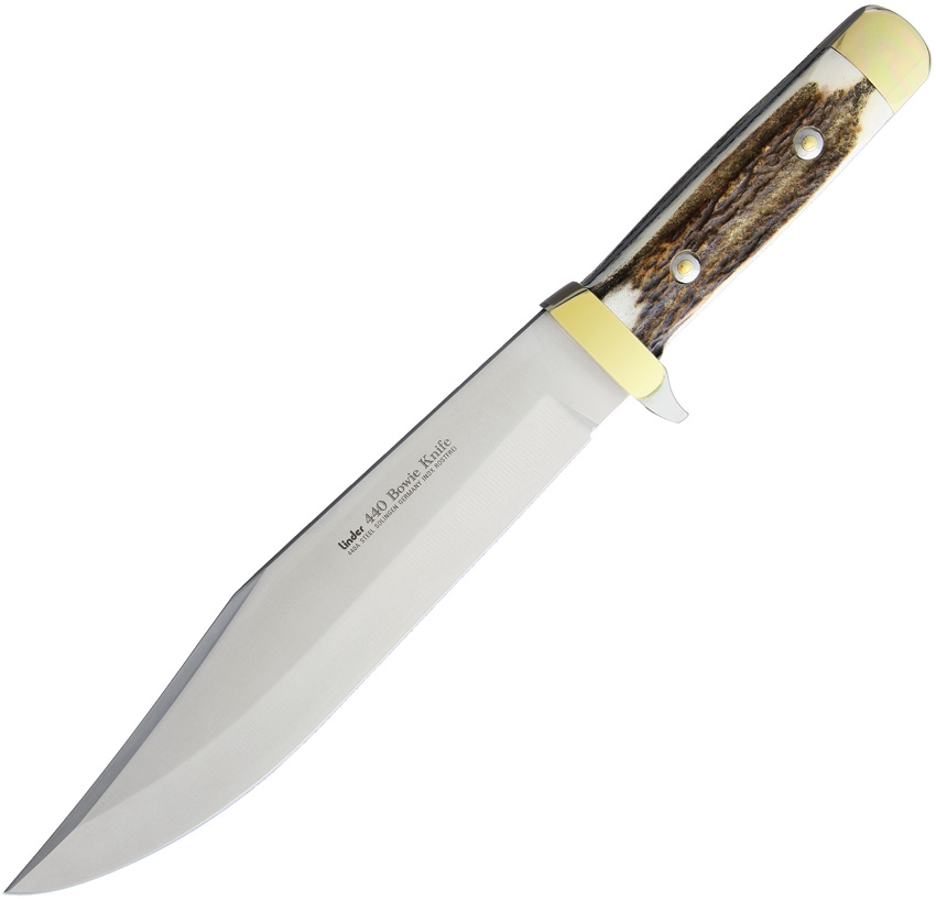 Linder LD176525 Stag Bowie Knife