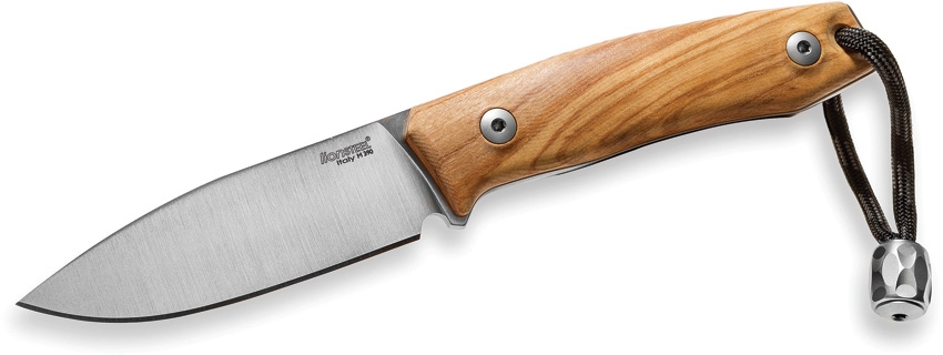Lion Steel LSTM1UL M1 Fixed Blade Knife, Olive Wood