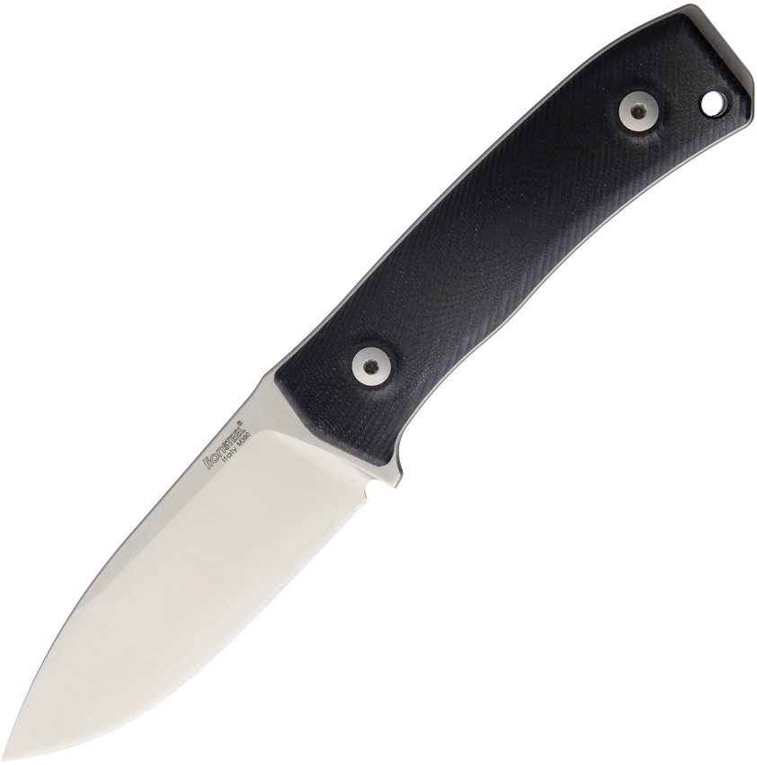 Lion Steel LSTM4G10 M4 Fixed Blade G10 Knife, Black