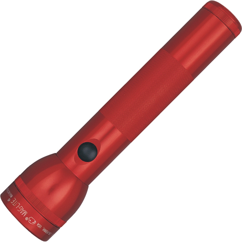 Mag-Lite ML01271 Two D Cell, Red