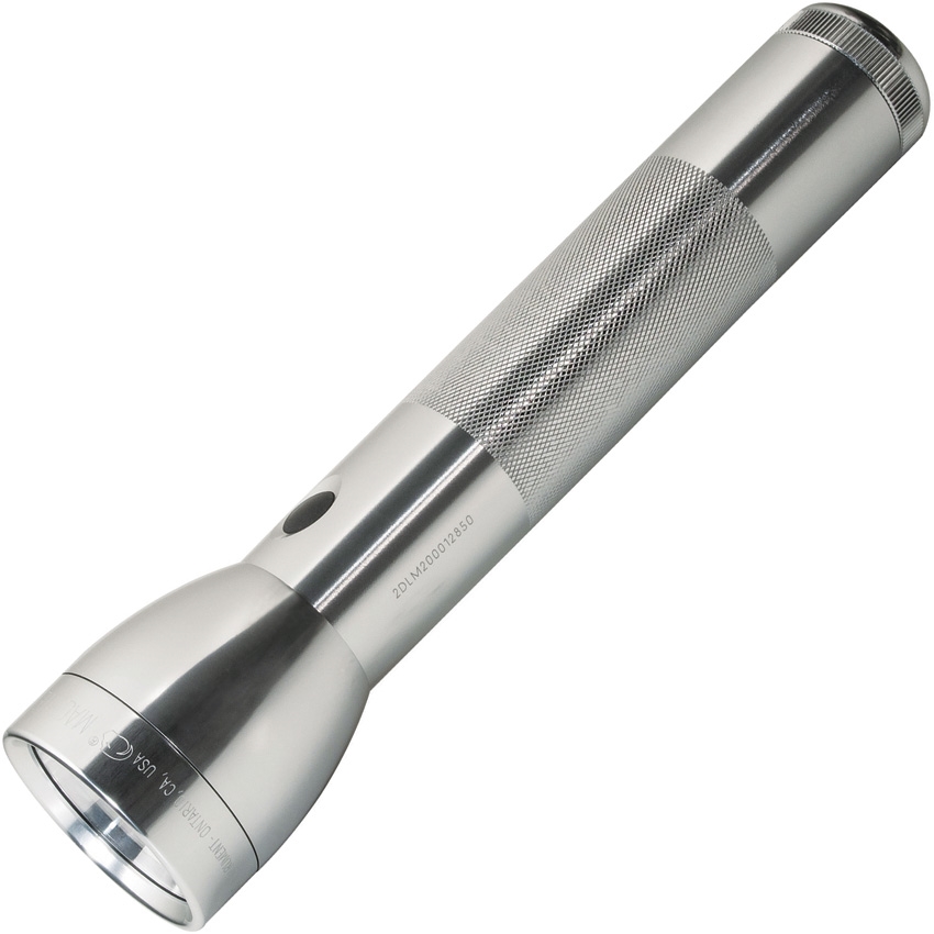 Mag-Lite ML51011 2D Cell Flashlight, Silver
