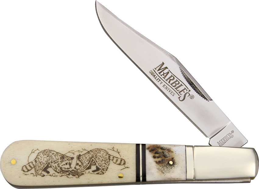 Marbles MR255 Scrimshaw Grand Daddy Barlow Knife
