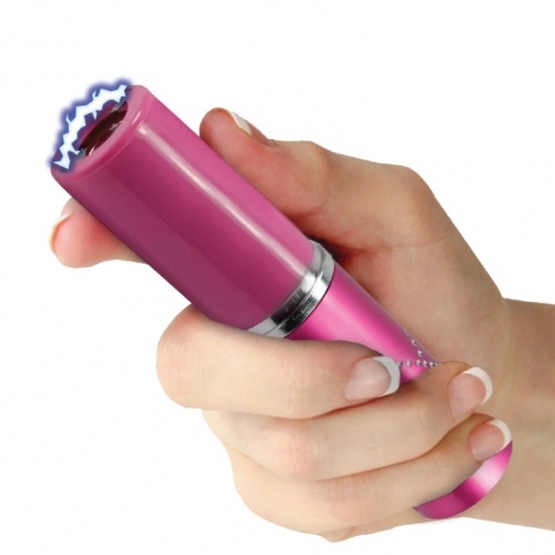 Perfume Protector Stun Gun, 3,500,000 volts, Pink