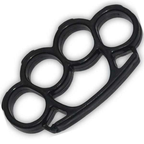 Plastic Knuckles, Medium, Black.