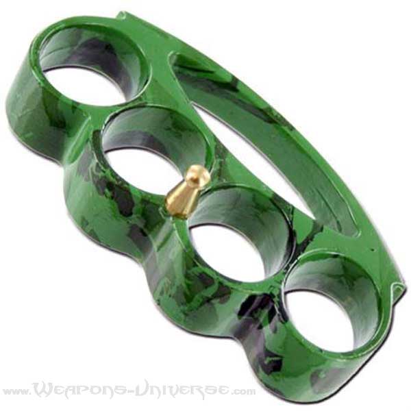 Renegade Brass Knuckles, Army Green Camo, Large