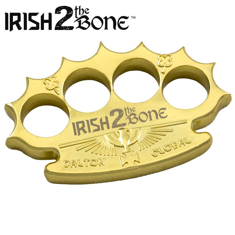 Robbie Dalton Irish 2 The Bone Brass Knuckles, Gold
