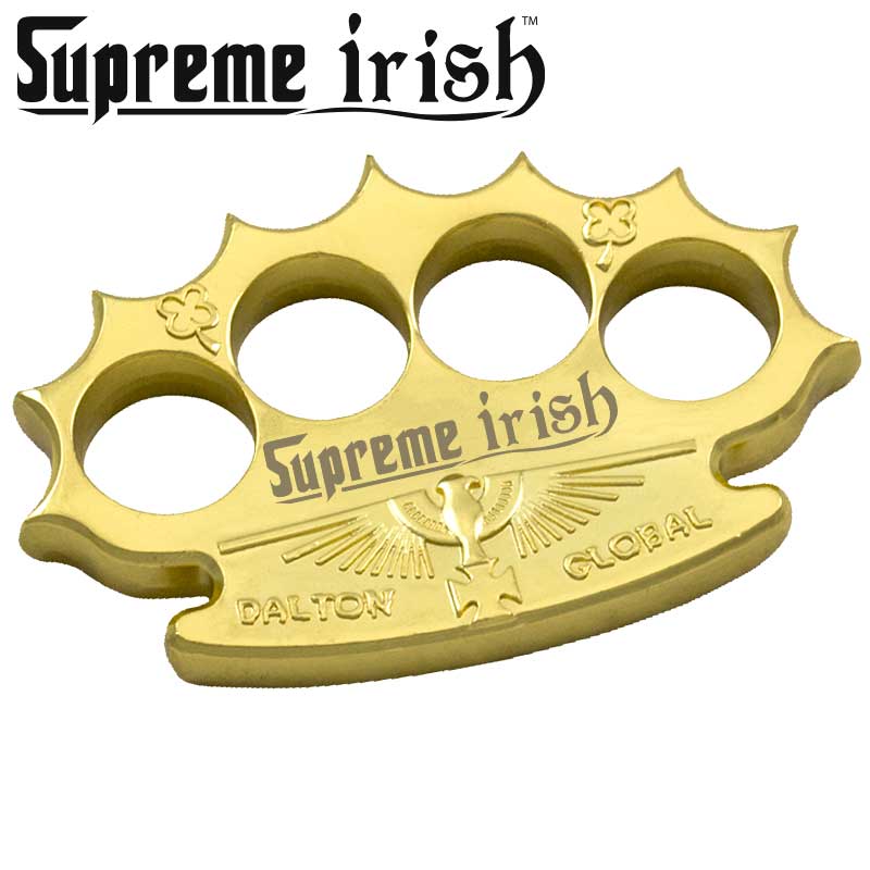Robbie Dalton Supreme Irish Brass Knuckles, Gold